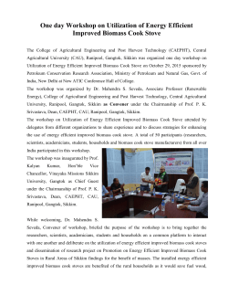 CAEPHT (CAU) : Proceedings on the One Day Workshop on