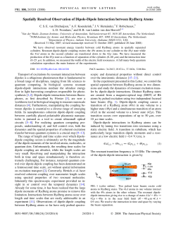 Spatially Resolved Observation of Dipole