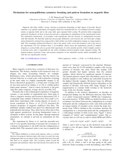 Mechanism for nonequilibrium symmetry breaking and pattern