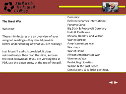 The Great War--PDF