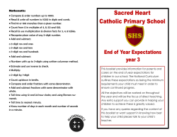 End of Year Expectations Y3