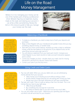 Money Management Guide