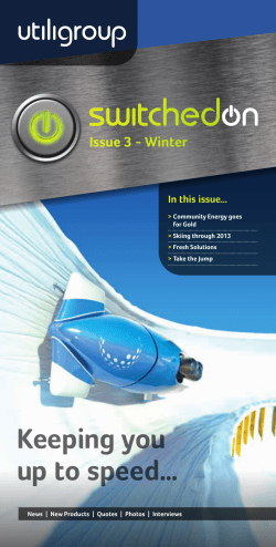 Keeping you up to speed&hellip;