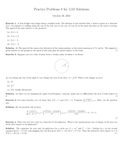 Solutions - Cornell Math