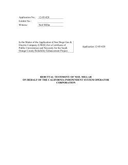 South Orange County Reliability Enhancement Project