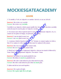 mockiesgateacademy adverb