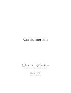 entire Consumerism issue