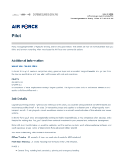Pilot - Defence Jobs