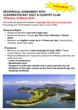 Clear Water Bay Reciprocal Club - Portrait