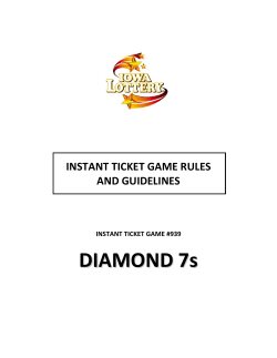 DIAMOND 7s - Iowa Lottery