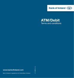ATM/Debit - Bank of Ireland