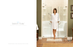 seated safety shower