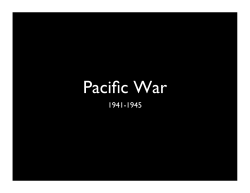 Pacific War!