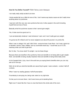 How Do You Define Yourself?