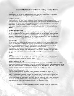 Essential information - Trentham Monkey Forest