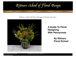 A Guide To Floral Designing With Pennycress