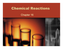 Chemical Reactions