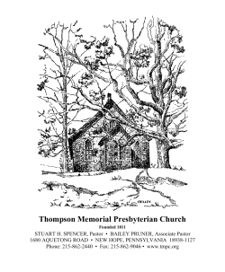 Thompson Memorial Presbyterian Church