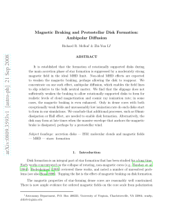 Magnetic Braking and Protostellar Disk Formation: Ambipolar Diffusion