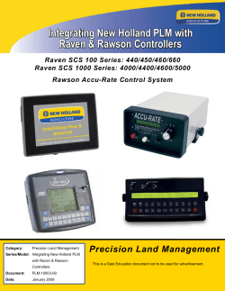 Precision Land Management Cable Guide with Raven Rawson