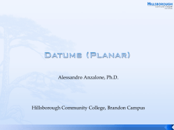 Datums (Planar)