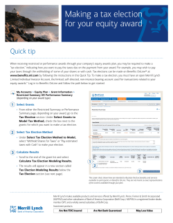 making a tex election for your equity award