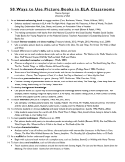 50 Ways to Use Picture Books - Utah Council of Teachers of English