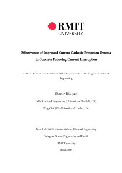 Effectiveness of Impressed Current Cathodic Protection Systems in