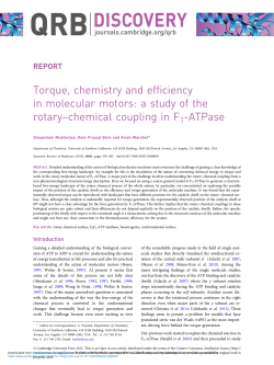 a study of the rotary&ndash;chemical coupling in F1-ATPase