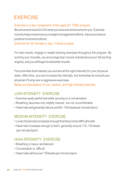 ageLOC TR90 exercise program