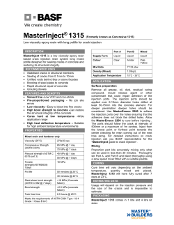 Low viscosity epoxy resin with long potlife for crack injection