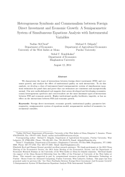 Heterogeneous Symbiosis and Commensalism between Foreign