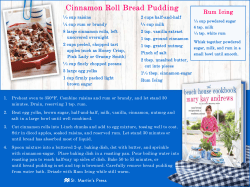 Cinnamon Roll Bread Pudding