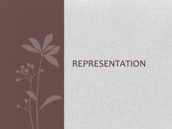 powerpoint -- representation