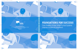 foundations for success