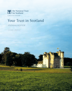 Annual Review 2011-12 - National Trust for Scotland