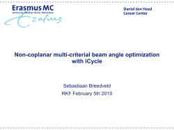Non-coplanar multi-criterial beam angle optimization with iCycle