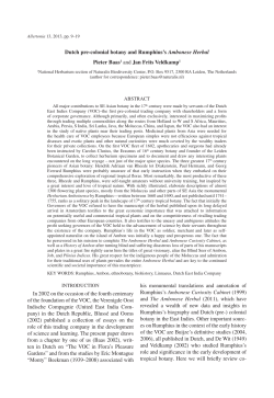 and The Ambonese Herbal