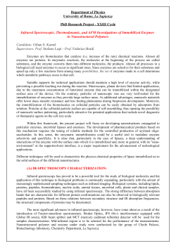 Enzymes are biomolecules that catalyze