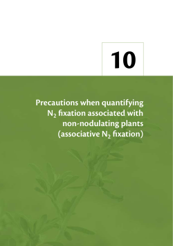 MN136: Measuring plant-associated nitrogen fixation in