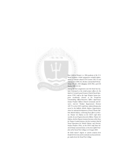 President`s Forum - US Naval War College