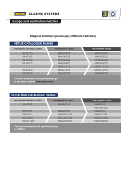 Magnus Offshore Hatch