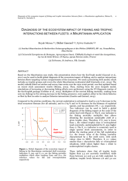 2014 Meissa etal. EwE30y Ecosystem diagnosis