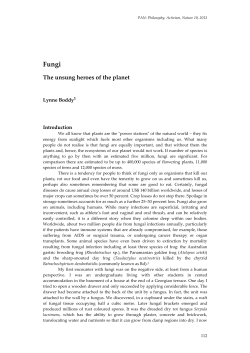 Fungi Introduction - Monash University Research Repository