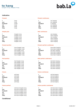 to hang - bab.la