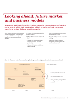 Future Market And business models