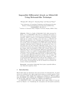 Impossible Differential Attack on Midori128 Using Rebound