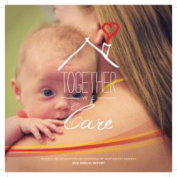 2012 Annual Report - Ronald McDonald House Charities of