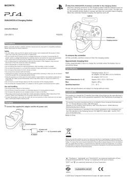 DUALSHOCK&reg;4 Charging Station