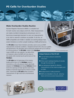 P5 Cells for Overburden Studies